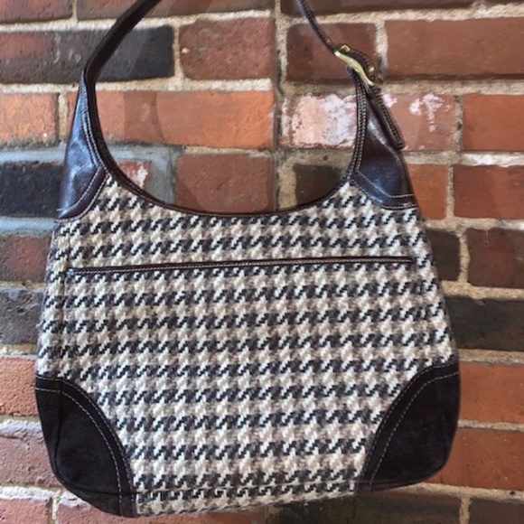 Coach Handbags - Coach Houndstooth shoulder bag